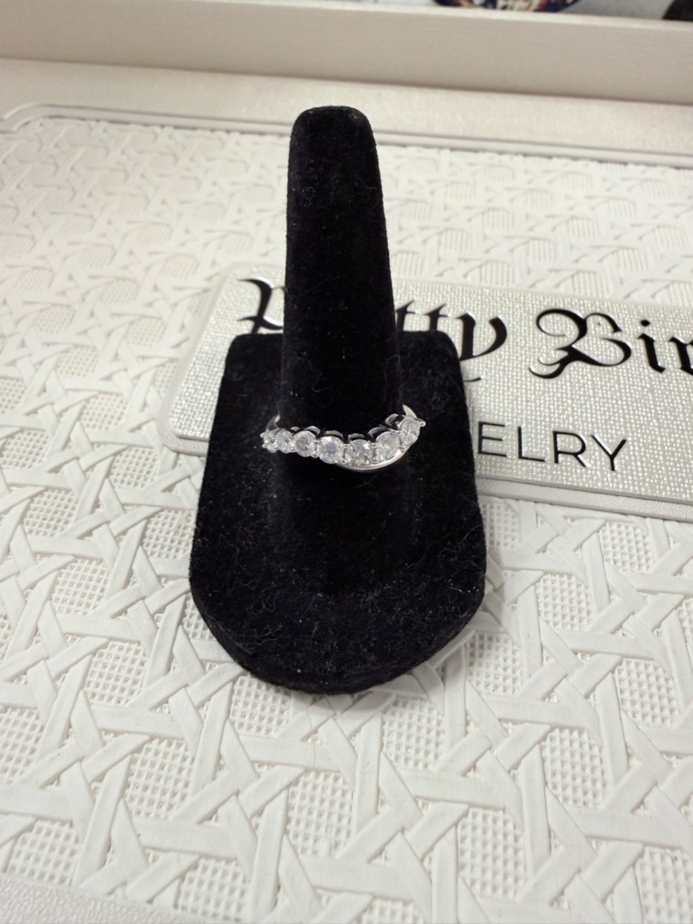 14K Solid Gold and Diamond Ring